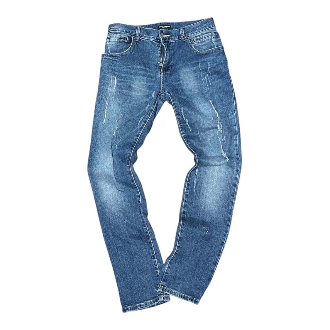 Dolce & Gabbana [14] 메탈로고 디스 데님 팬츠 상품이미지1