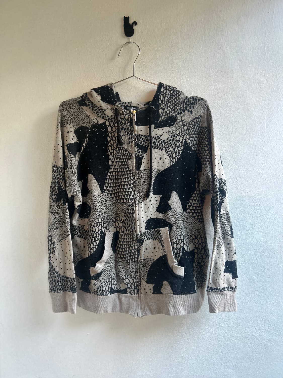 고양이 후드집업 상품이미지1