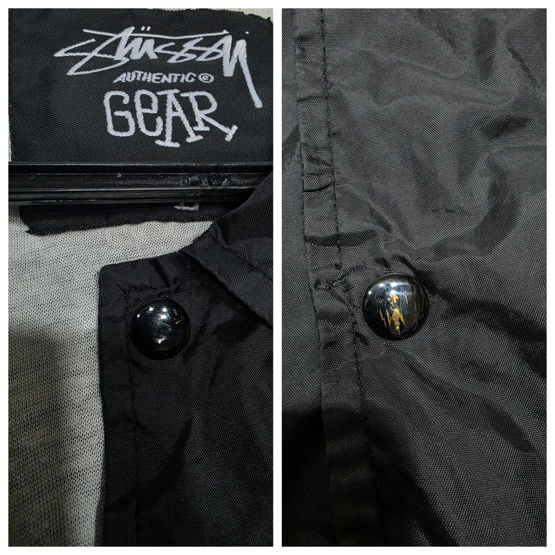 스투시 기어 빈티지 나일론 자켓 L 상품이미지5