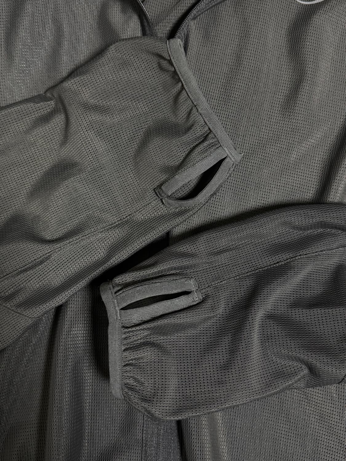 산산기어 지퍼 메쉬 자켓 블랙 상품이미지4