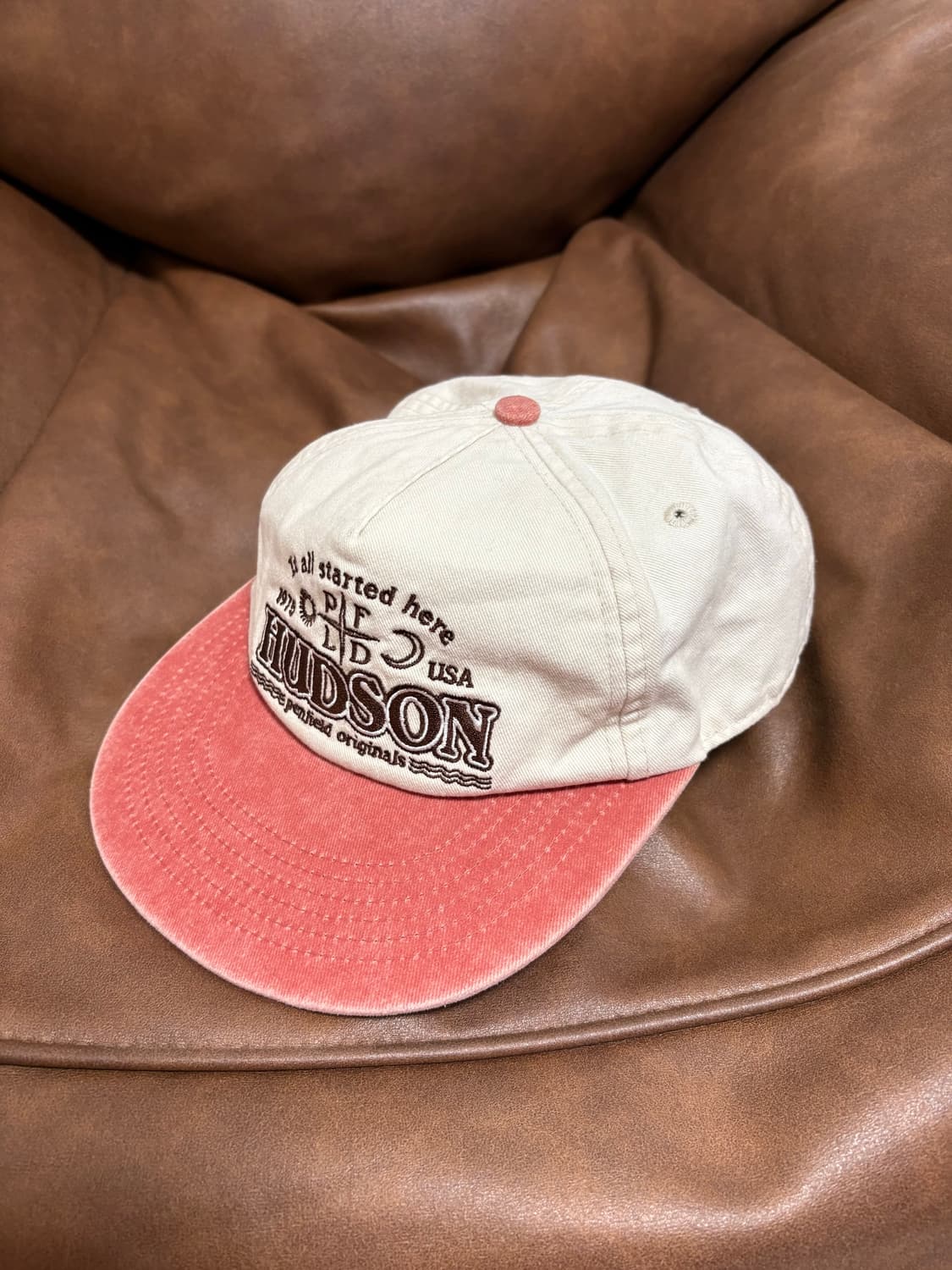 펜필드 투톤 페이티드 시그니처 캡 상품이미지2