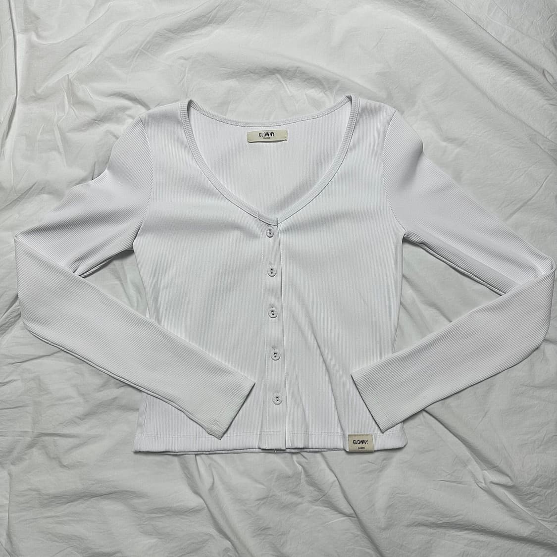 글로니 클래식 립 브이넥 가디건(G CLASSIC ) 상품이미지3