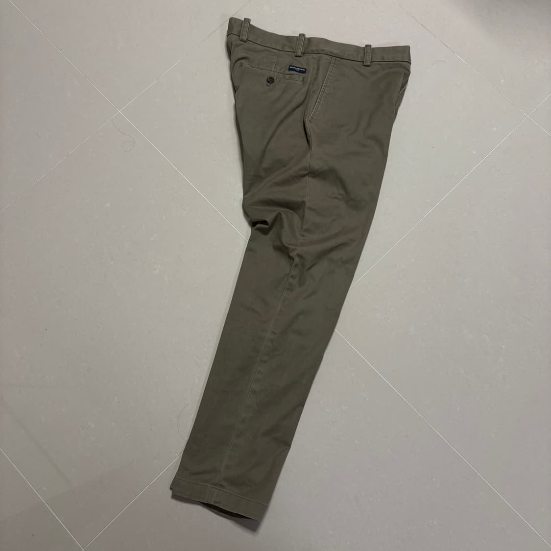 정품 브룩스브라더스 카키 치노팬츠 면바지 31인치 상품이미지4