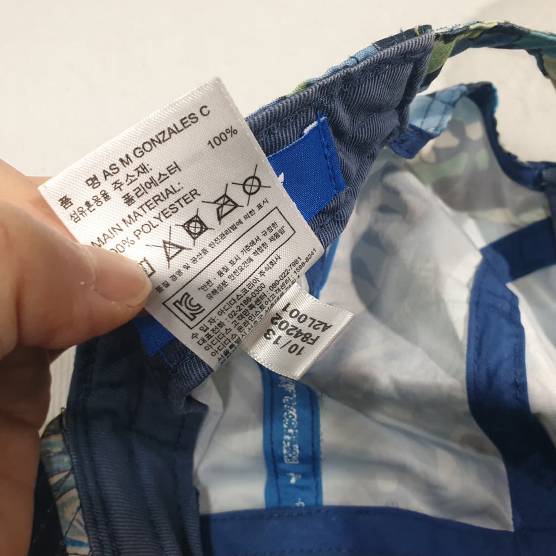 아디다스 패턴 캠프캠 모자 OS 상품이미지6