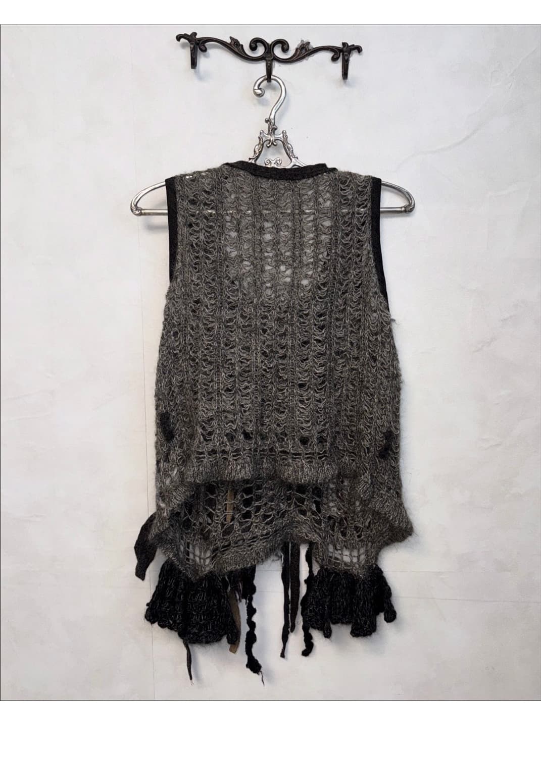 looselake루즈레이크 gray grunge mohair 나시 상품이미지5