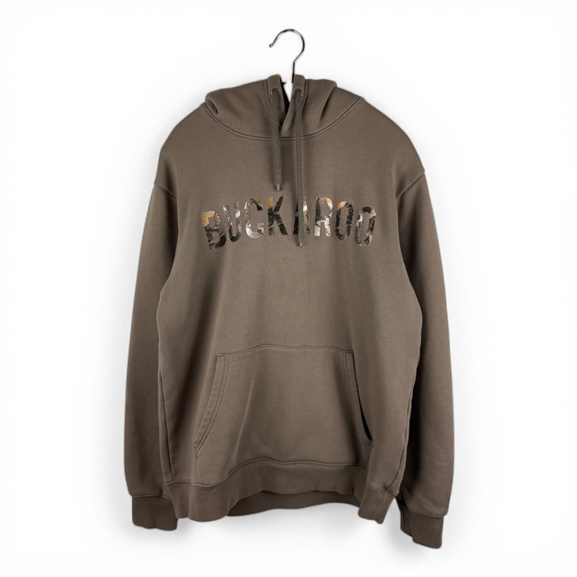 (무료배송)L) 버커루 로고 후드 티 브라운 상품이미지1