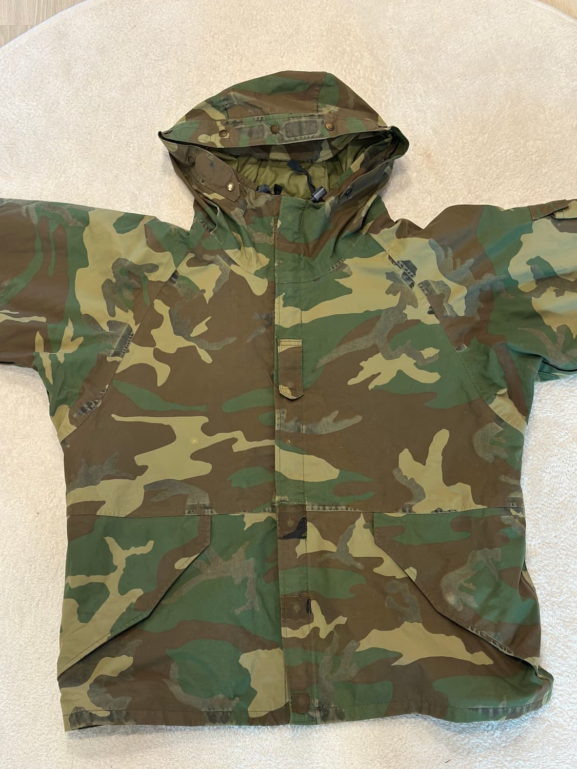 레어 빈티지 91년 초기형 / 미군 우드랜드 L-Short 상품이미지1