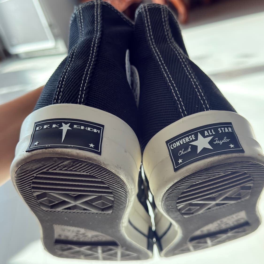 [295] 릭오웬스 컨버스 터보다크 블랙 상품이미지3