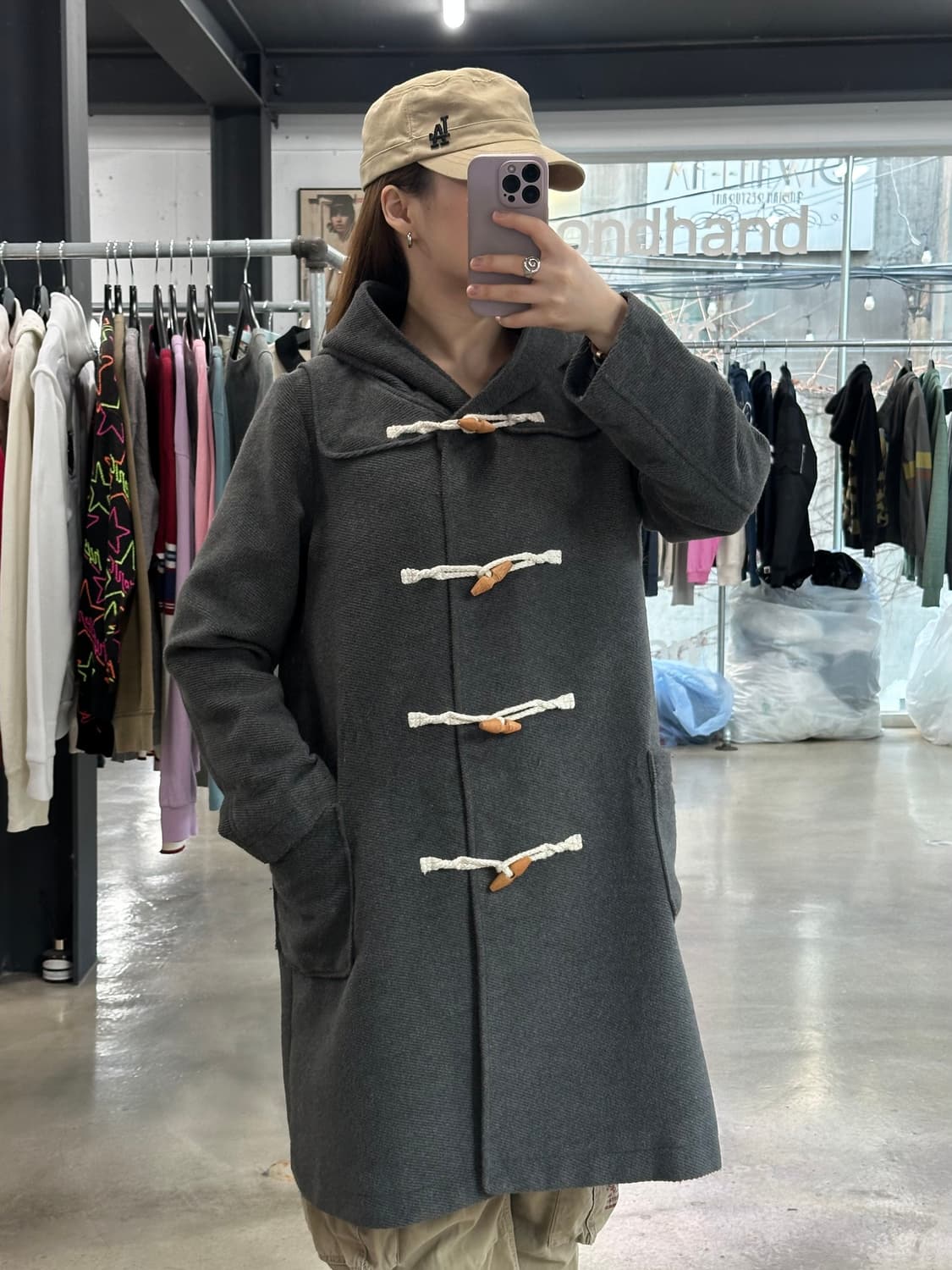 니코앤드 더플 울 코트 상품이미지3