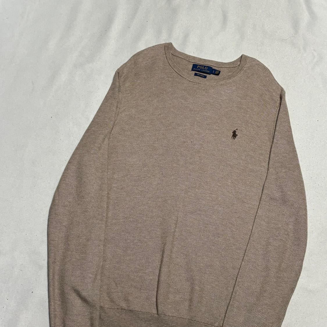 L 폴로랄프로렌 브라운 코튼 니트  상품이미지1