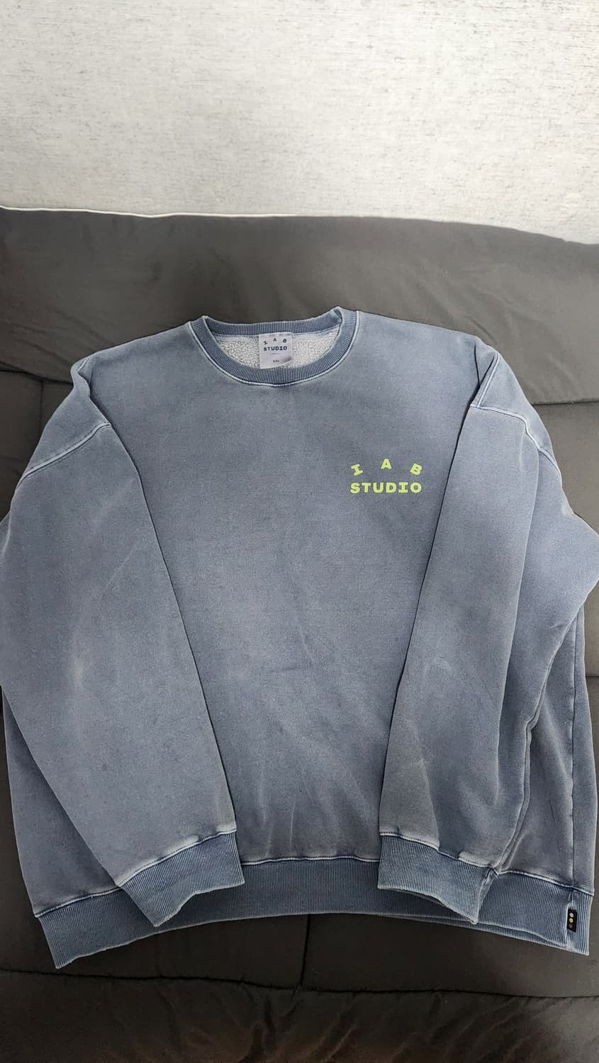 아이앱 스튜디오 피그먼트 맨투맨 2xl 상품이미지1