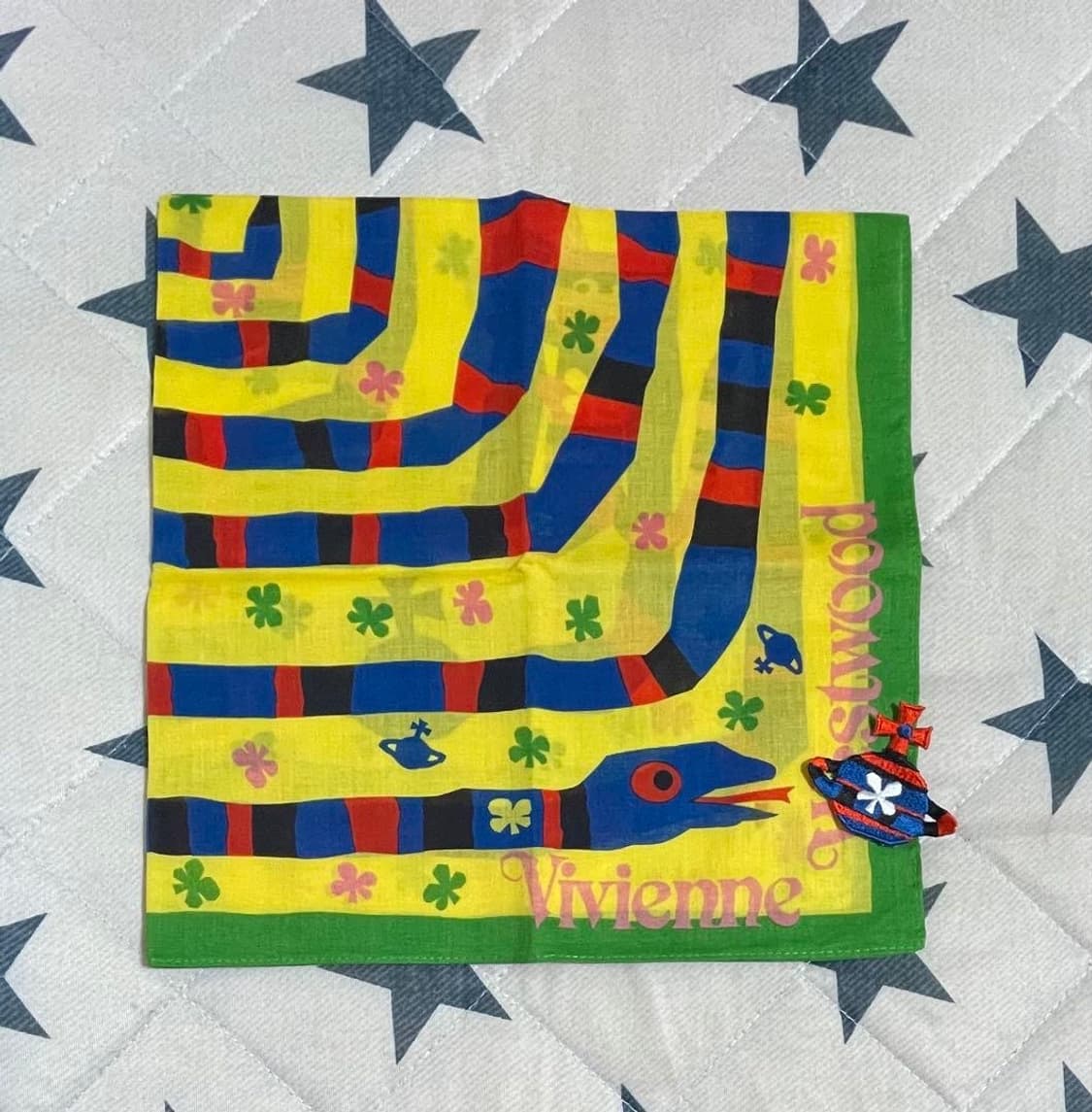 Vivienne Westwood 비비안 웨스트우드 조디악 스카프 손수건 상품이미지8