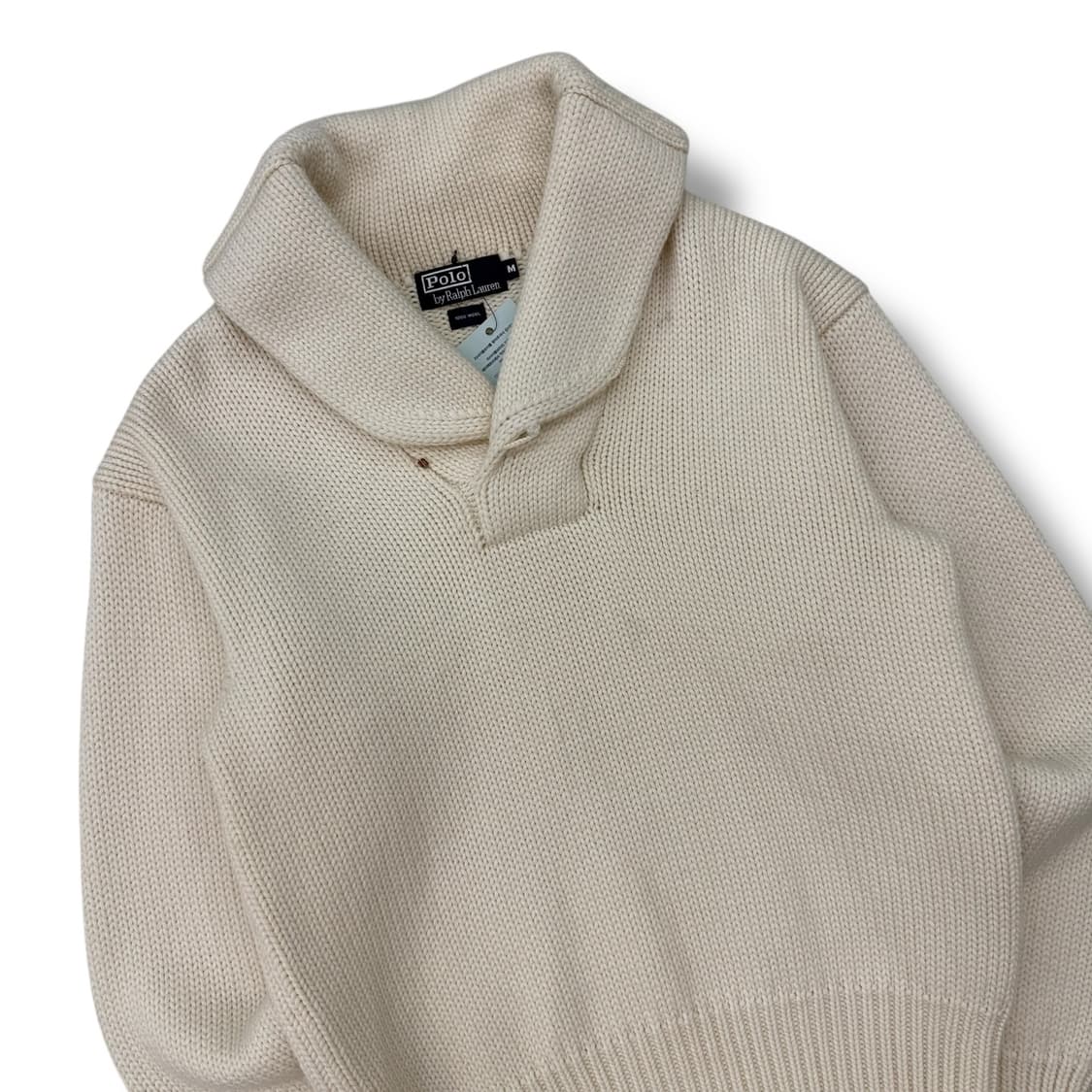 폴로 랄프로렌 숄카라 헤비니트 r1966 상품이미지3