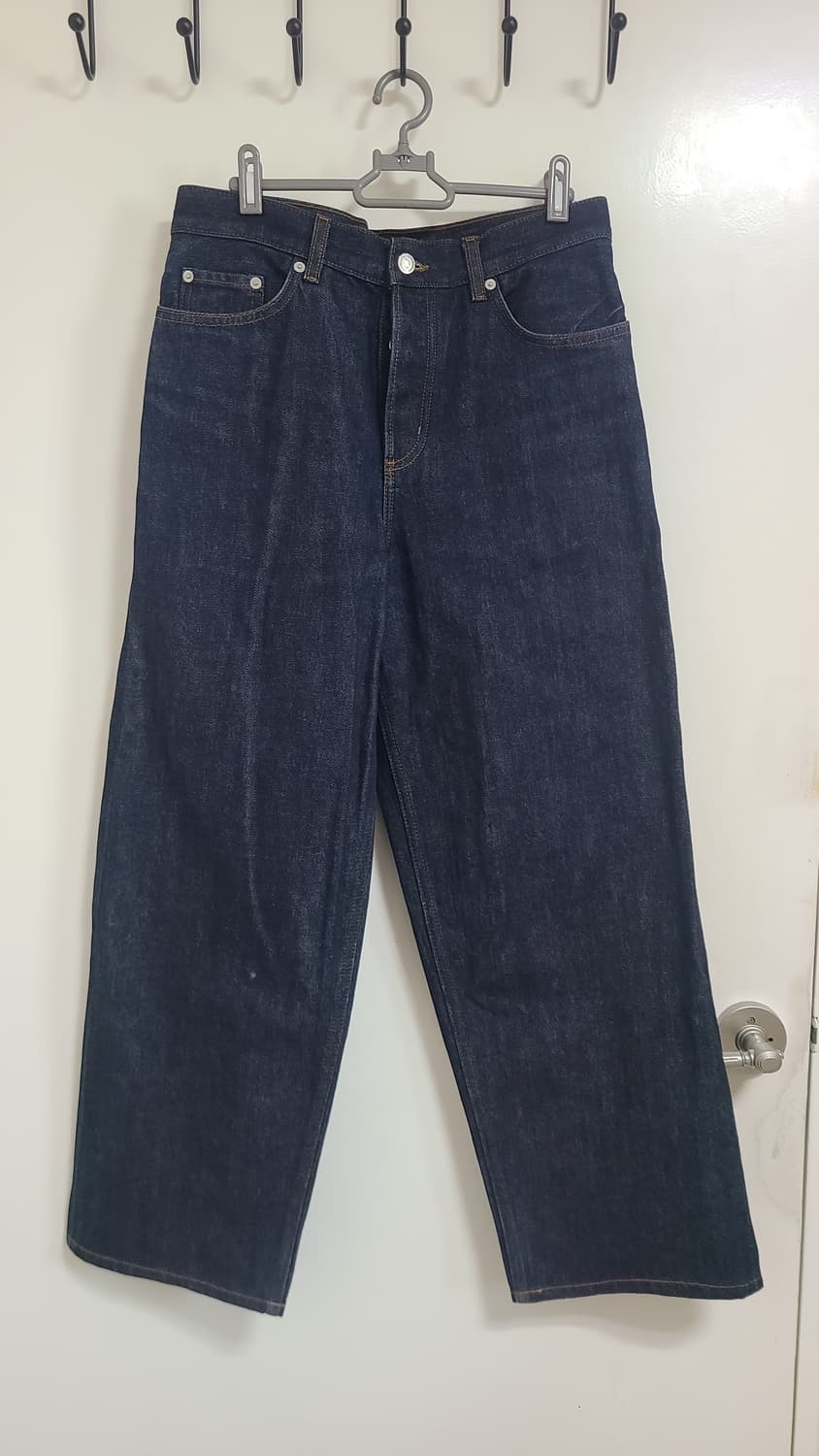 cos rider 셀비지 와이드 레그진 28사이즈 상품이미지3