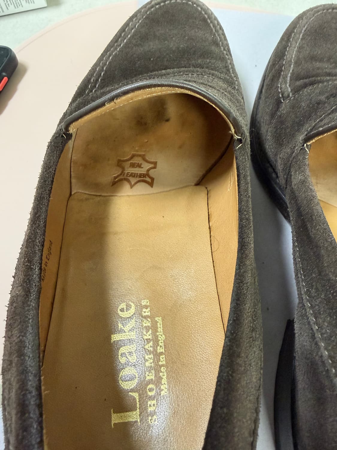 로크 이튼 스웨이드 로퍼 255 상품이미지5