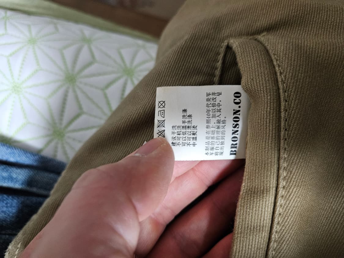 브론슨 a1 미해군 덱자켓 40 사이즈 밀리터리 상품이미지3