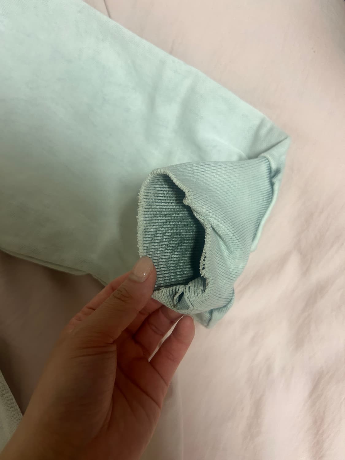 미스치프 가제트 크루넥 스웨트셔츠 블리치드 카키 M 상품이미지5