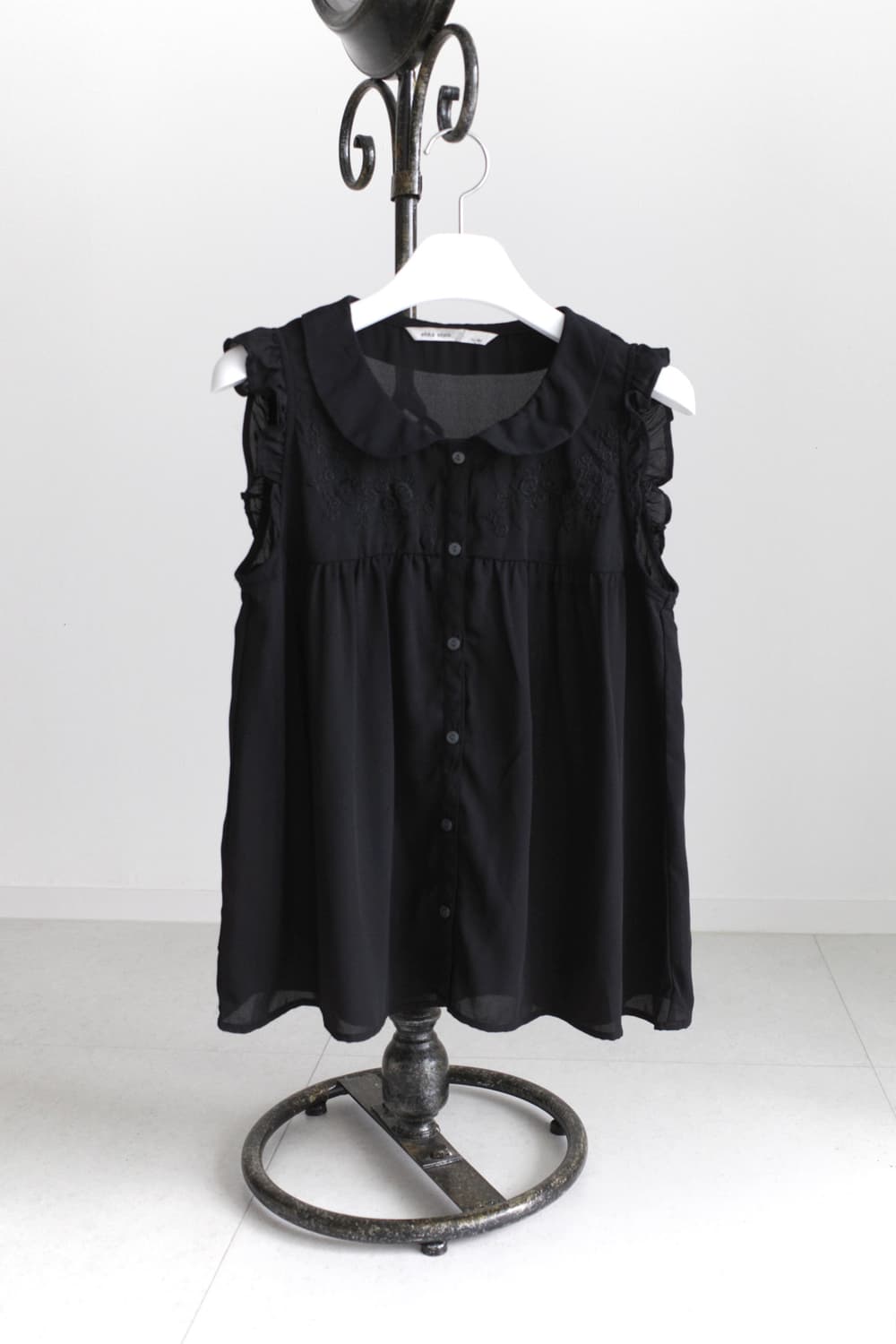 sm2)see-through sleeveless shirt  상품이미지1