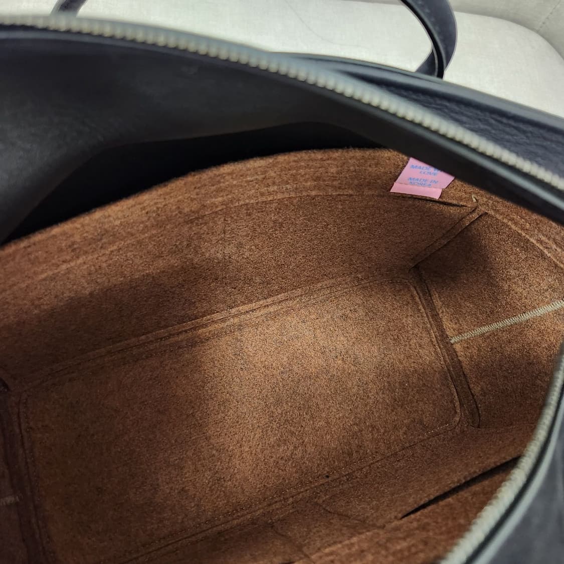 더로우 테라스백 블랙 이너백 포함 상품이미지10