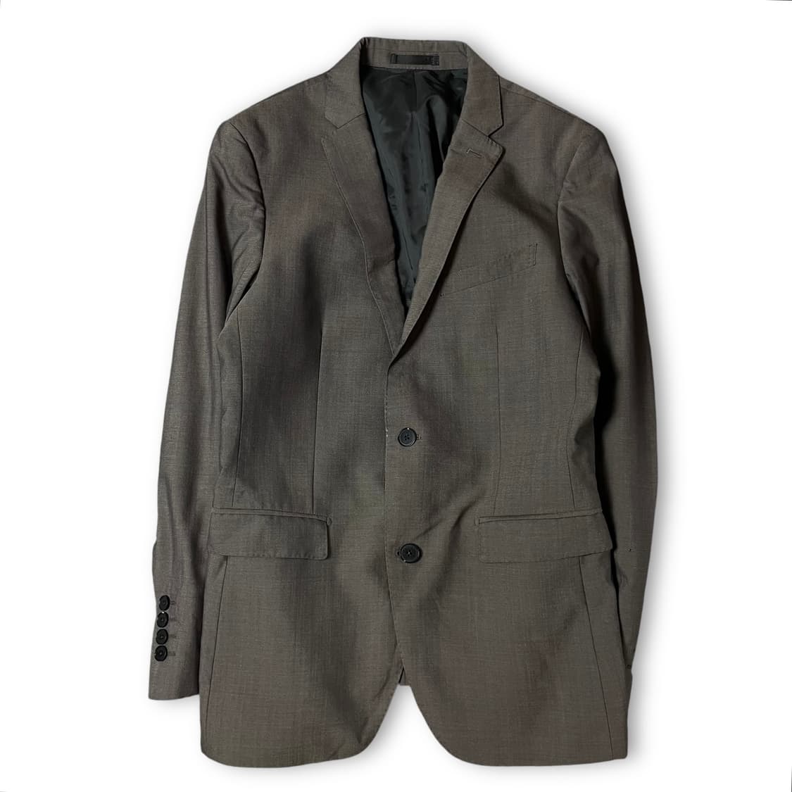 버버리 차콜 싱글 블레이저 자켓 상품이미지1