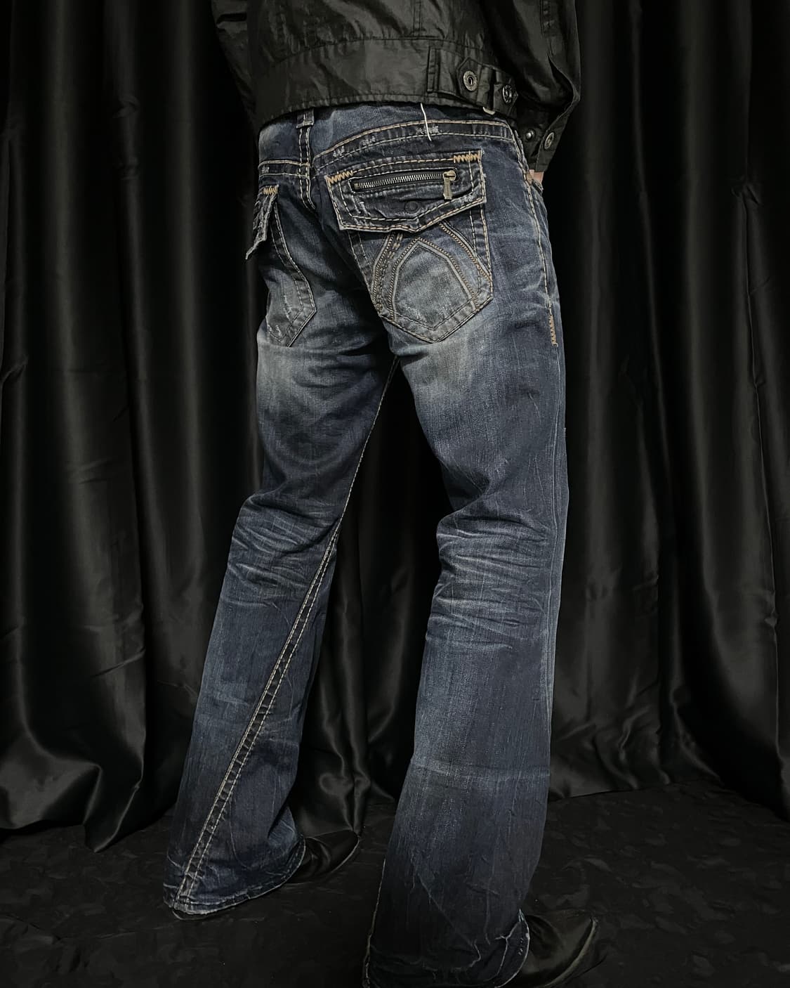 Buckaroo 버카루 스파이럴 부츠컷 데님 팬츠 상품이미지2