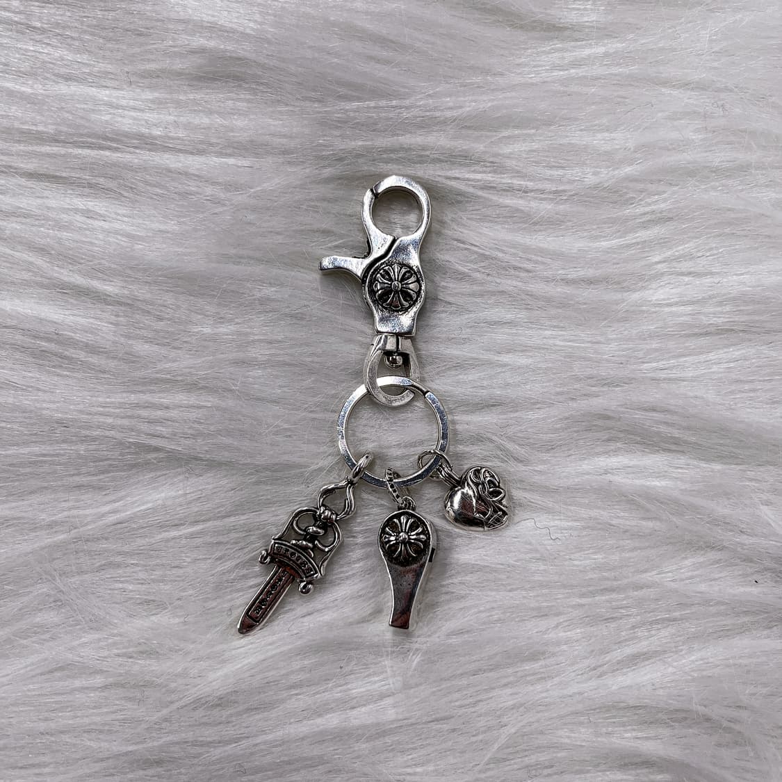 Vintage whistle keyring 상품이미지1