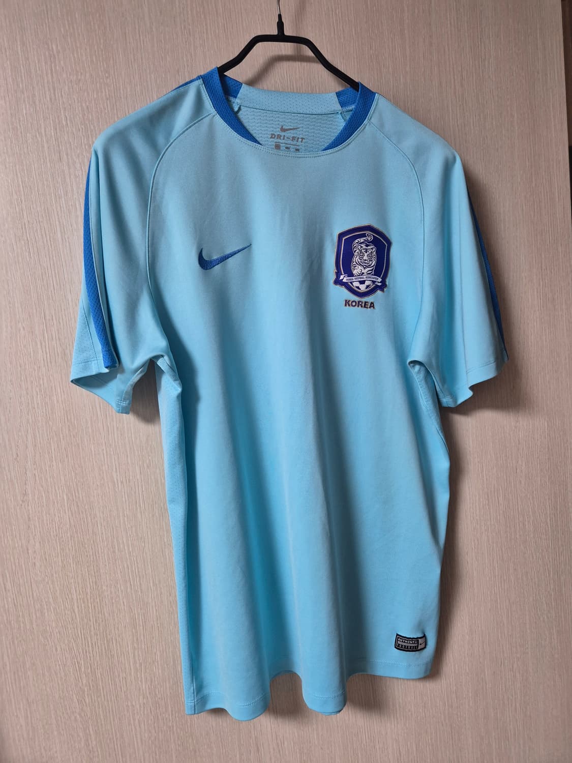 16-18 대한민국 축구 국가대표 반팔 트레이닝탑 110 상품이미지1