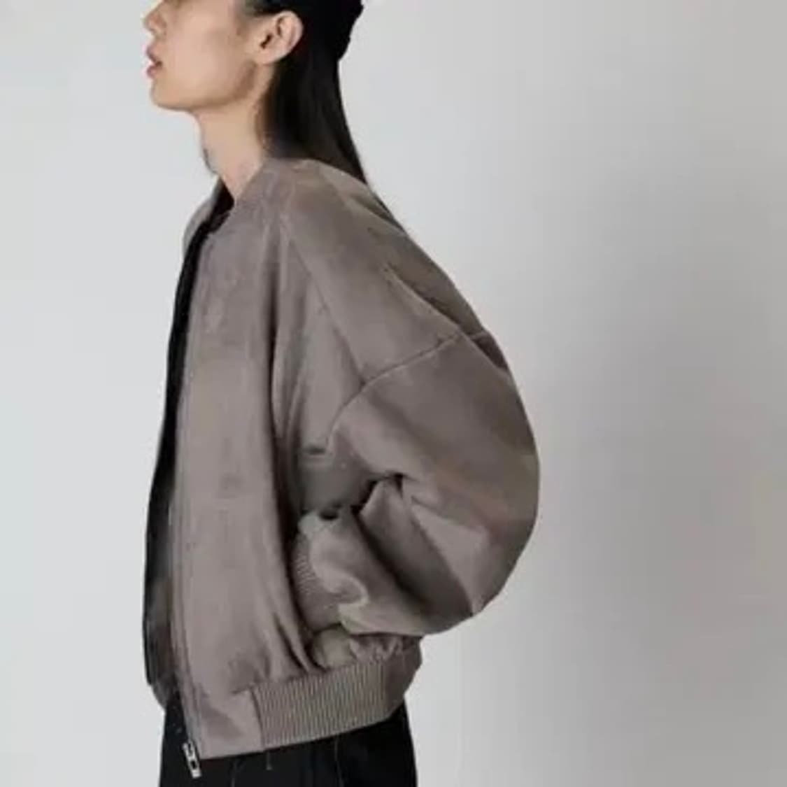 [상태최상] 자라 페이크 스웨이드 봄버자켓 - M 상품이미지4