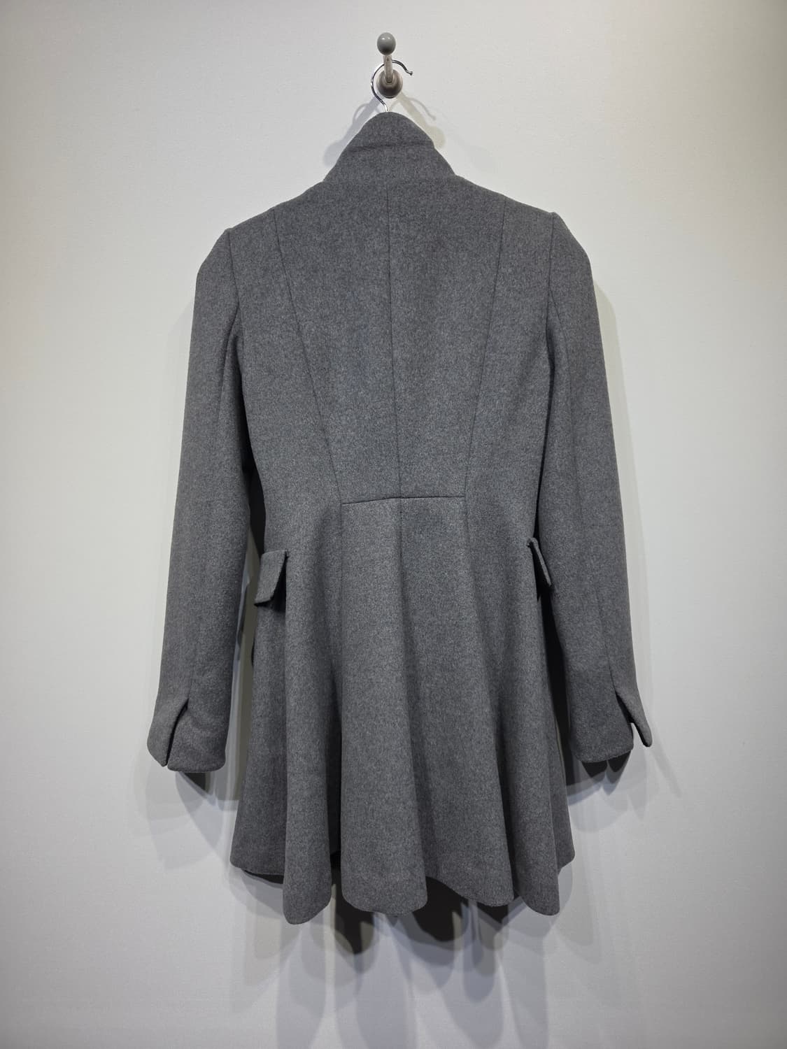 EGOIST 에고이스트 하이넥 플레어 울 코트 상품이미지6