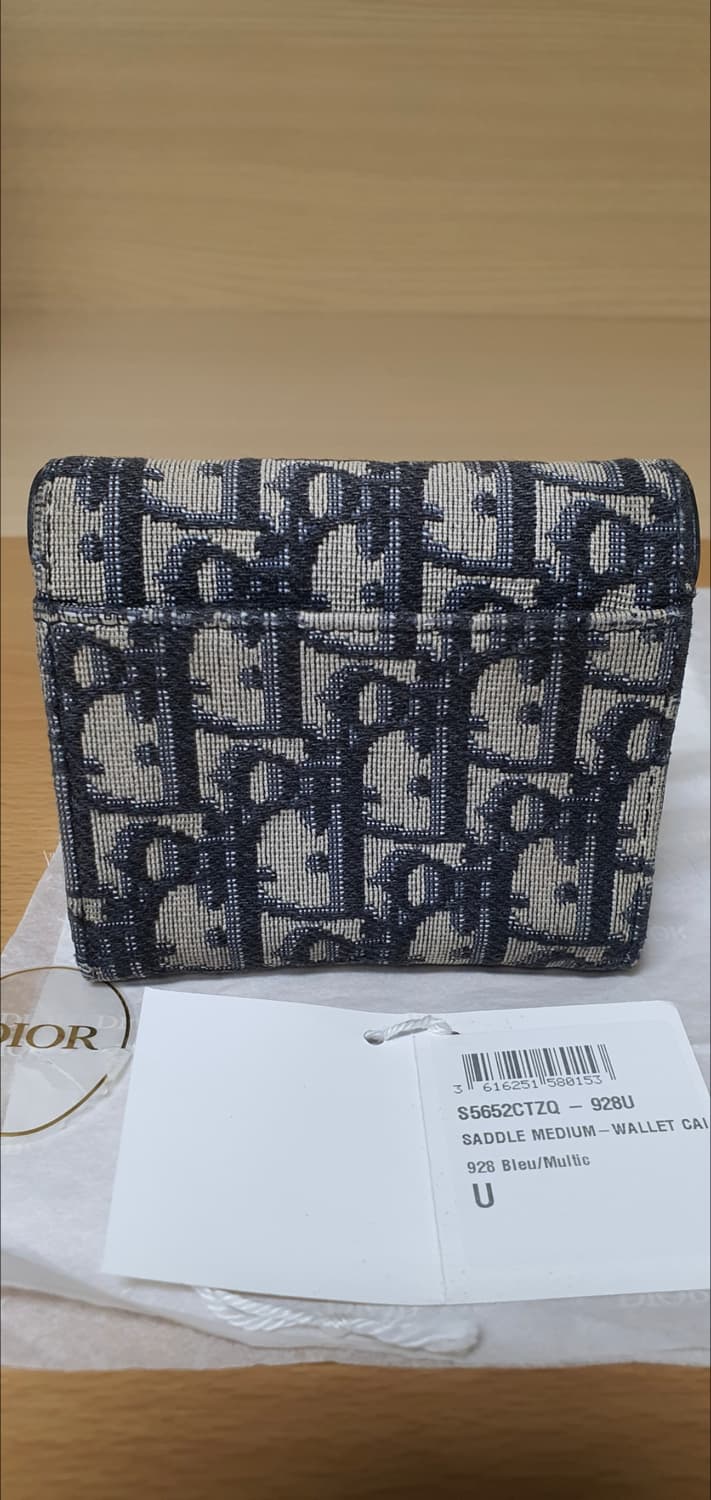 디올 오블리크 로투스 반지갑/지갑 정품A급(감정O) 상품이미지2