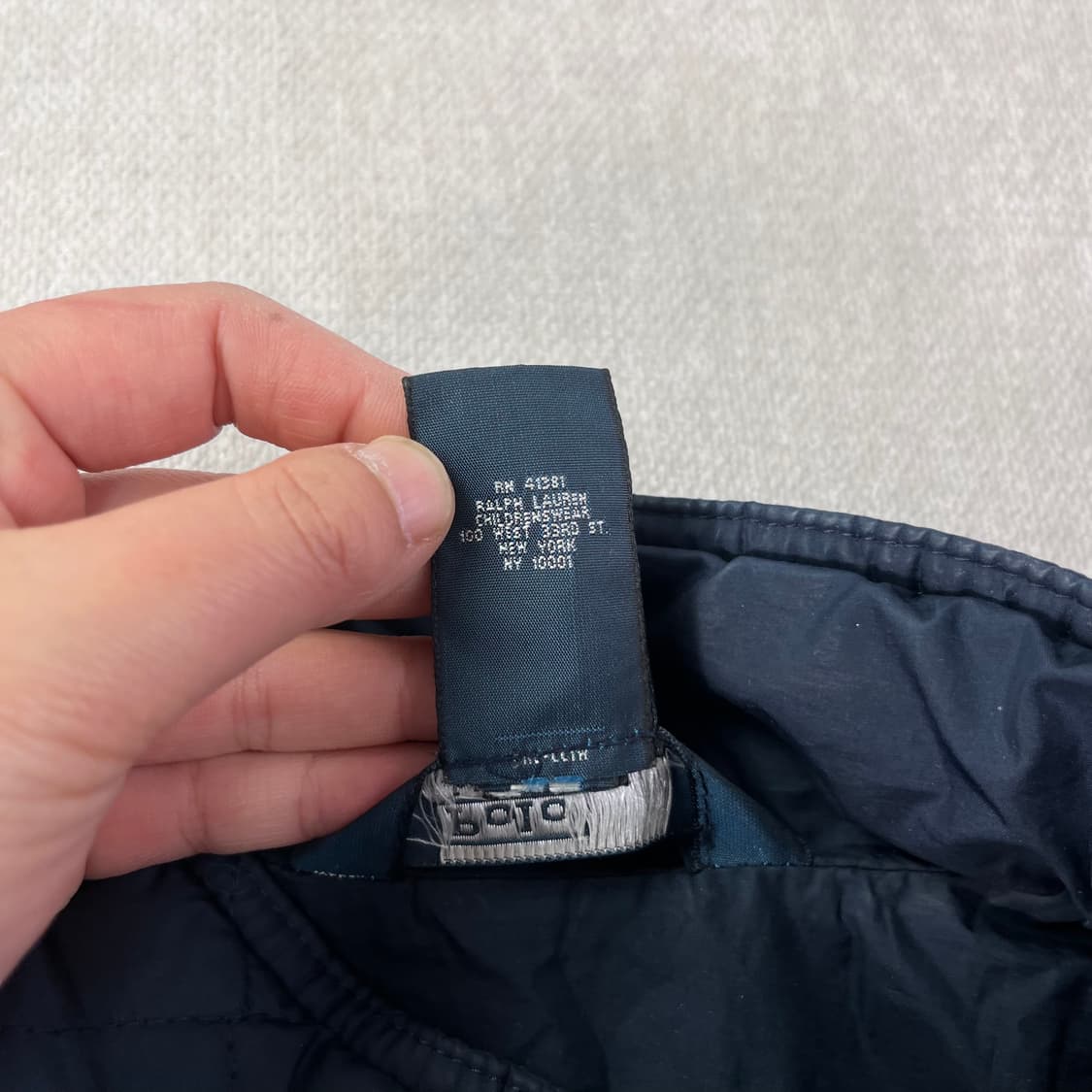 95 폴로 랄프로렌 스몰포니 퀄팅 자켓 상품이미지5