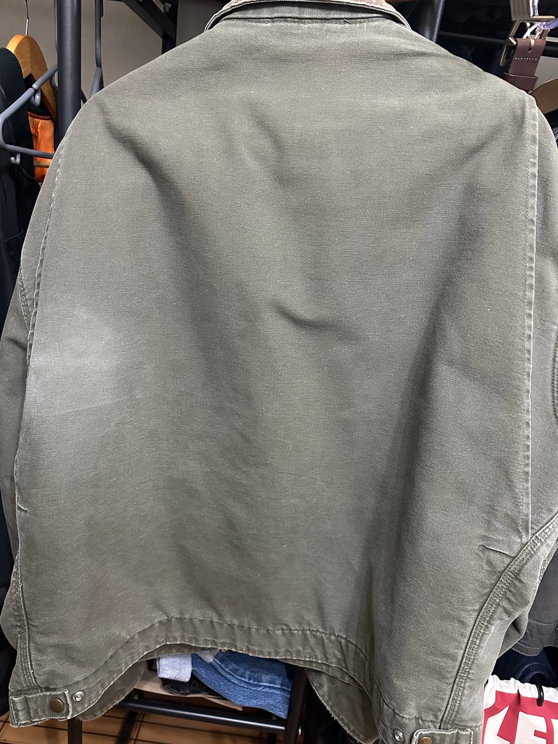 칼하트 디트로이트 j76 모스그린 상품이미지5