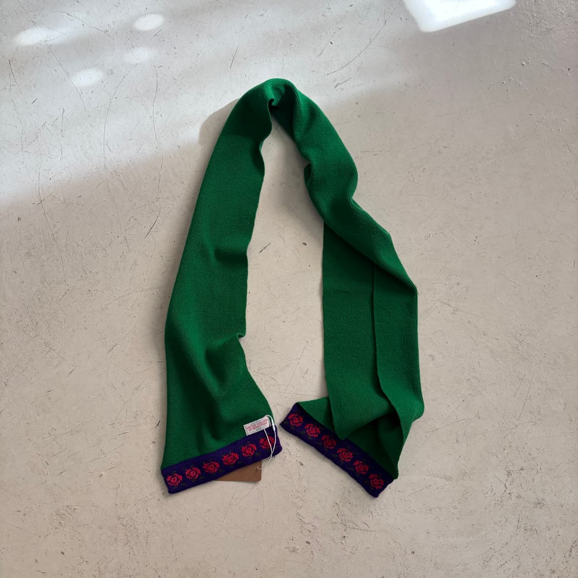 Benetton 베네통 빈티지 머플러 OS 상품이미지3