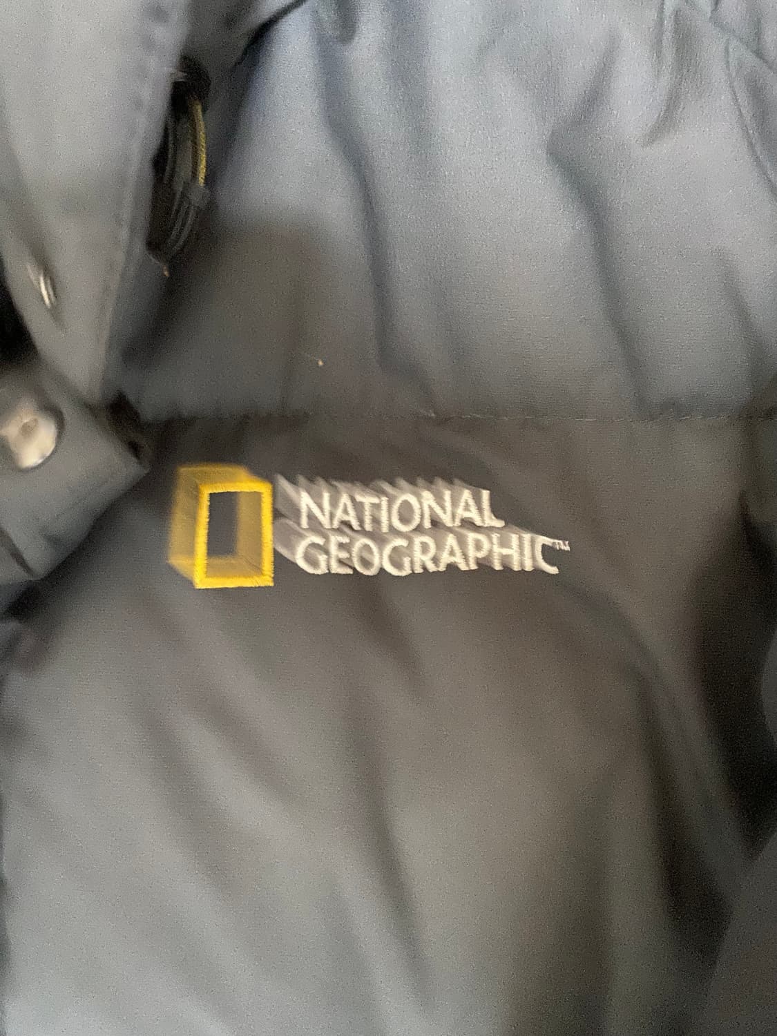 네셔널 지오그래픽 카이만 3 구스다운 롱패딩 챠콜 L사이즈 상품이미지3