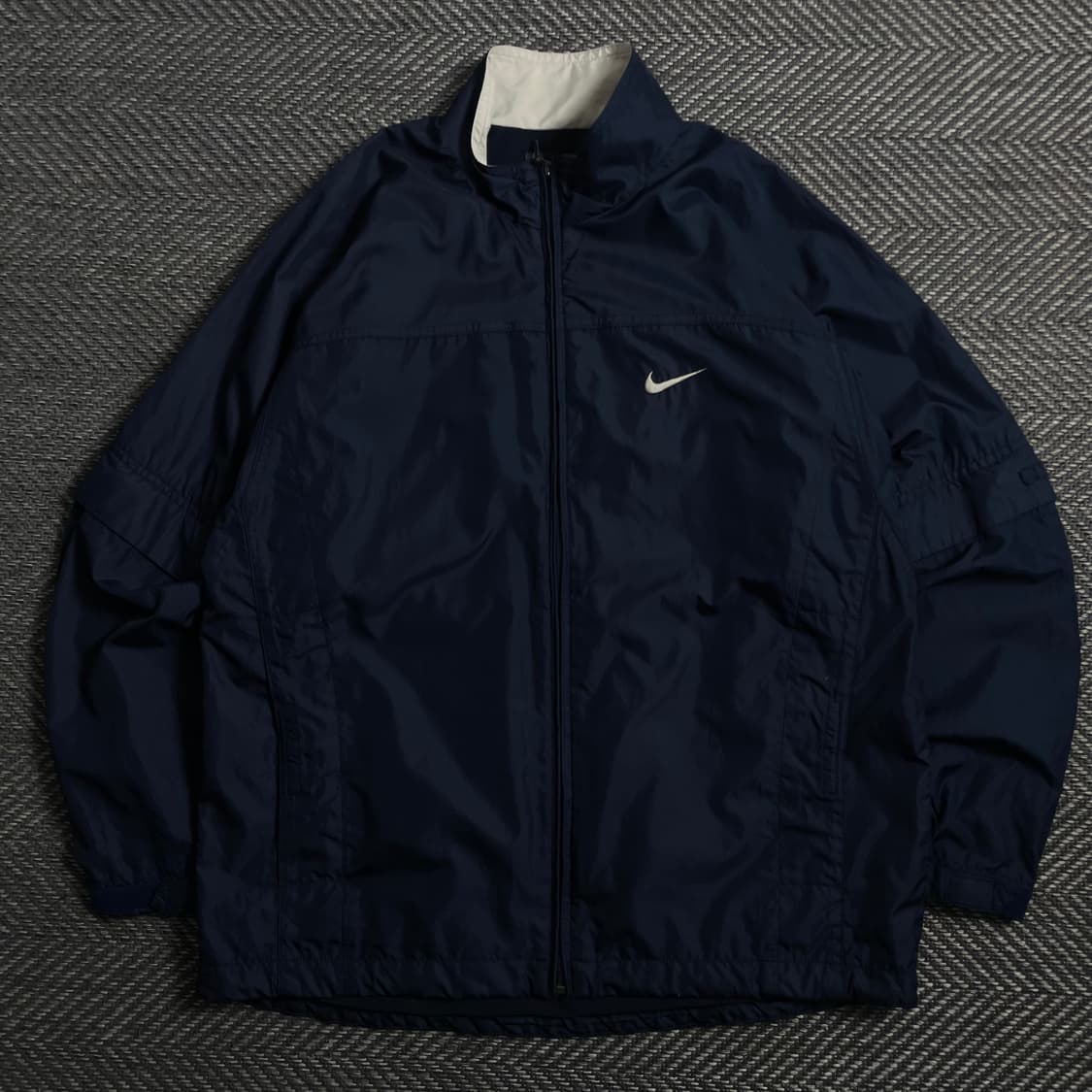 00s 나이키 스우시로고 올드스쿨 탈부착 바람막이 o 4234 상품이미지1
