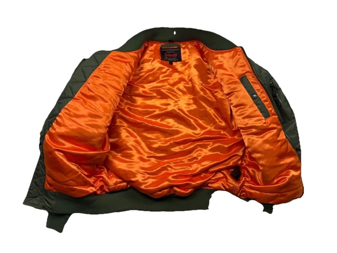 쇼트 용자수 MA-1 Schott NYC 상품이미지3