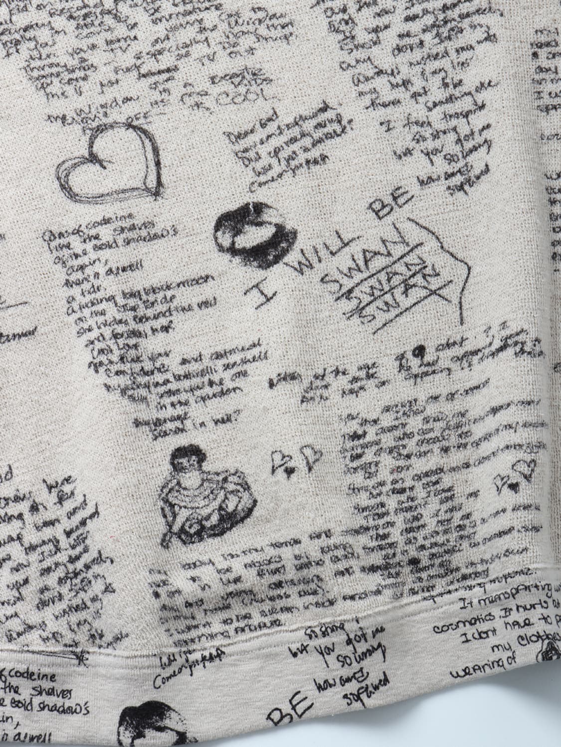 HYSTERIC GLAMOUR Message L/S T-shirt 상품이미지8