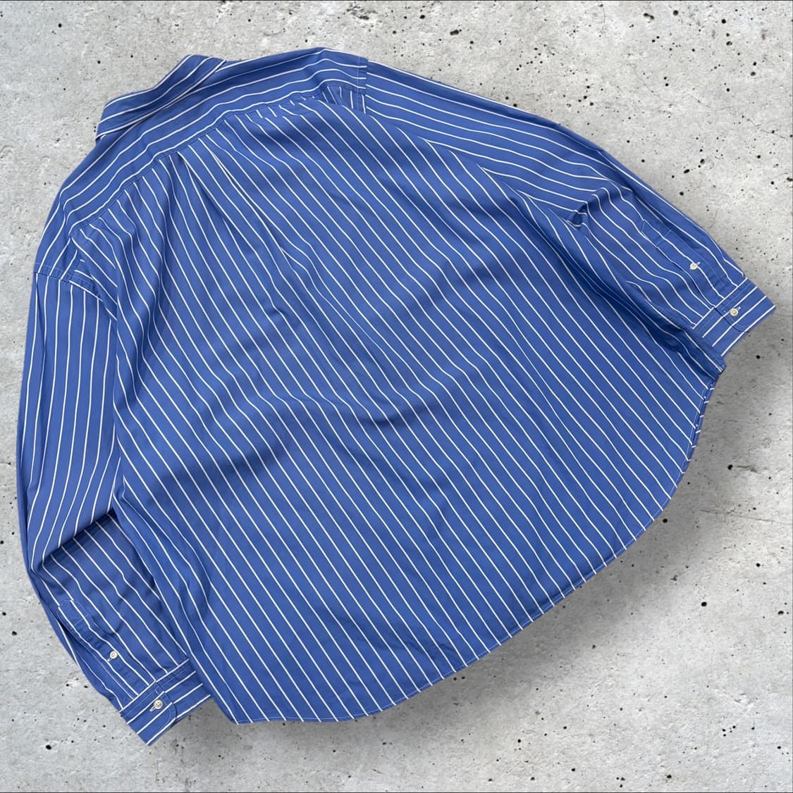 [3XB] 폴로 랄프로렌 빅사이즈 스트라이프 셔츠 블루 D190 상품이미지2