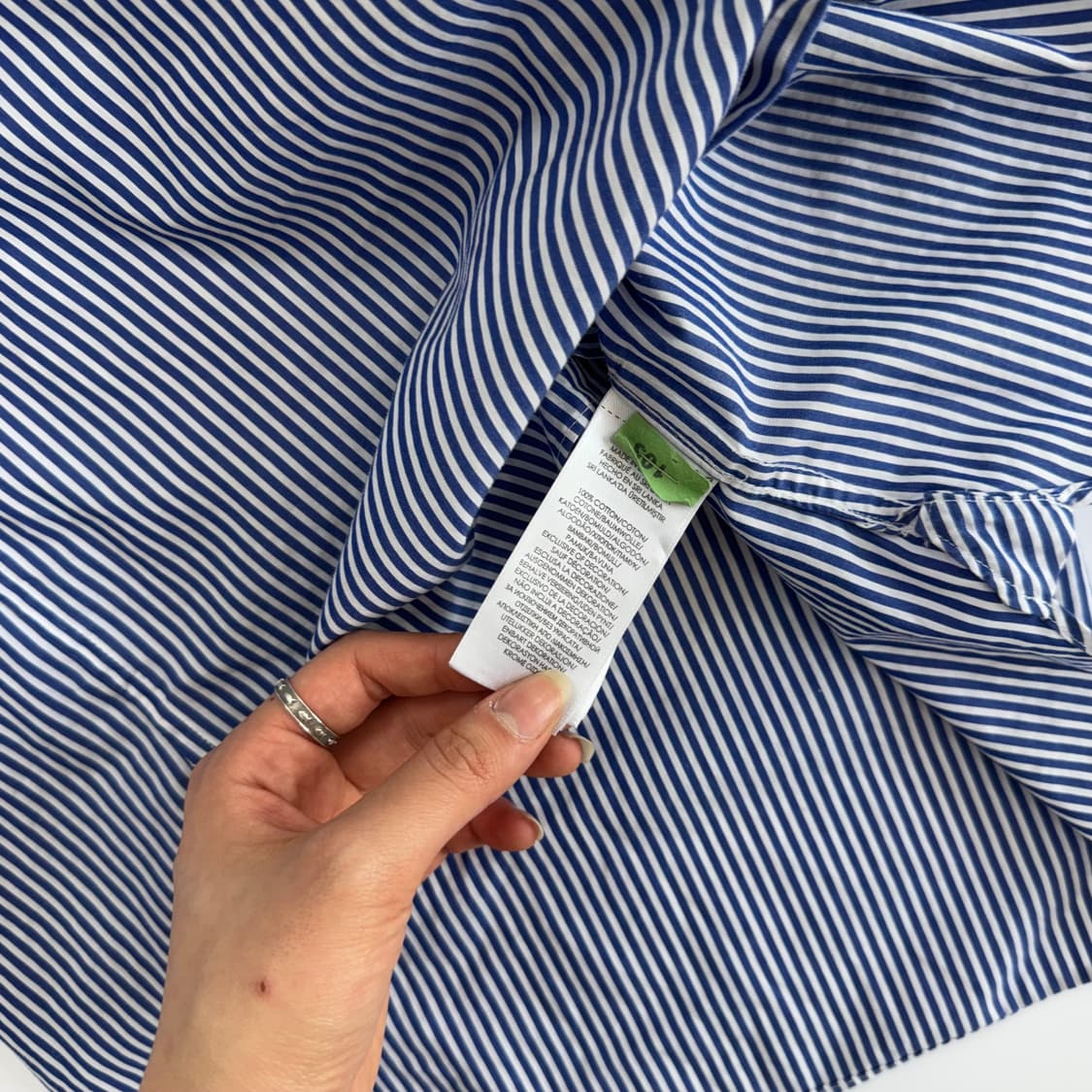 Polo 폴로 네이비 포니 블루 스트라이프 셔츠  상품이미지6