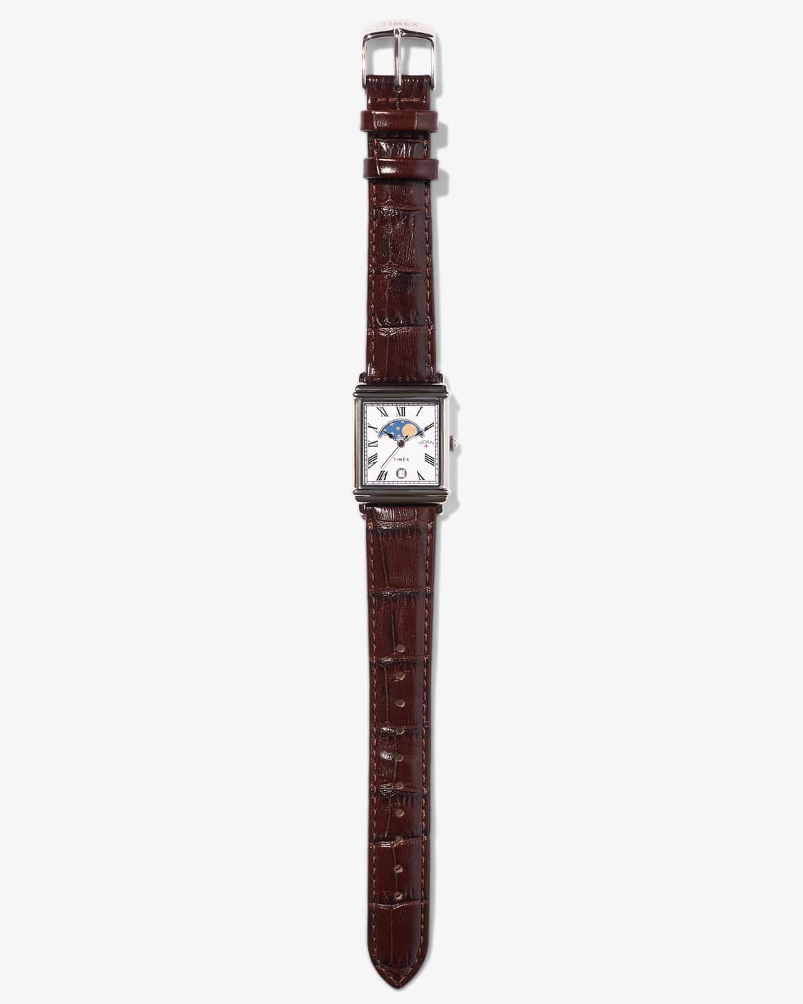 노아 타이맥스 문 페이즈 워치 시계 브라운 스틸, 브라운 골드 상품이미지1