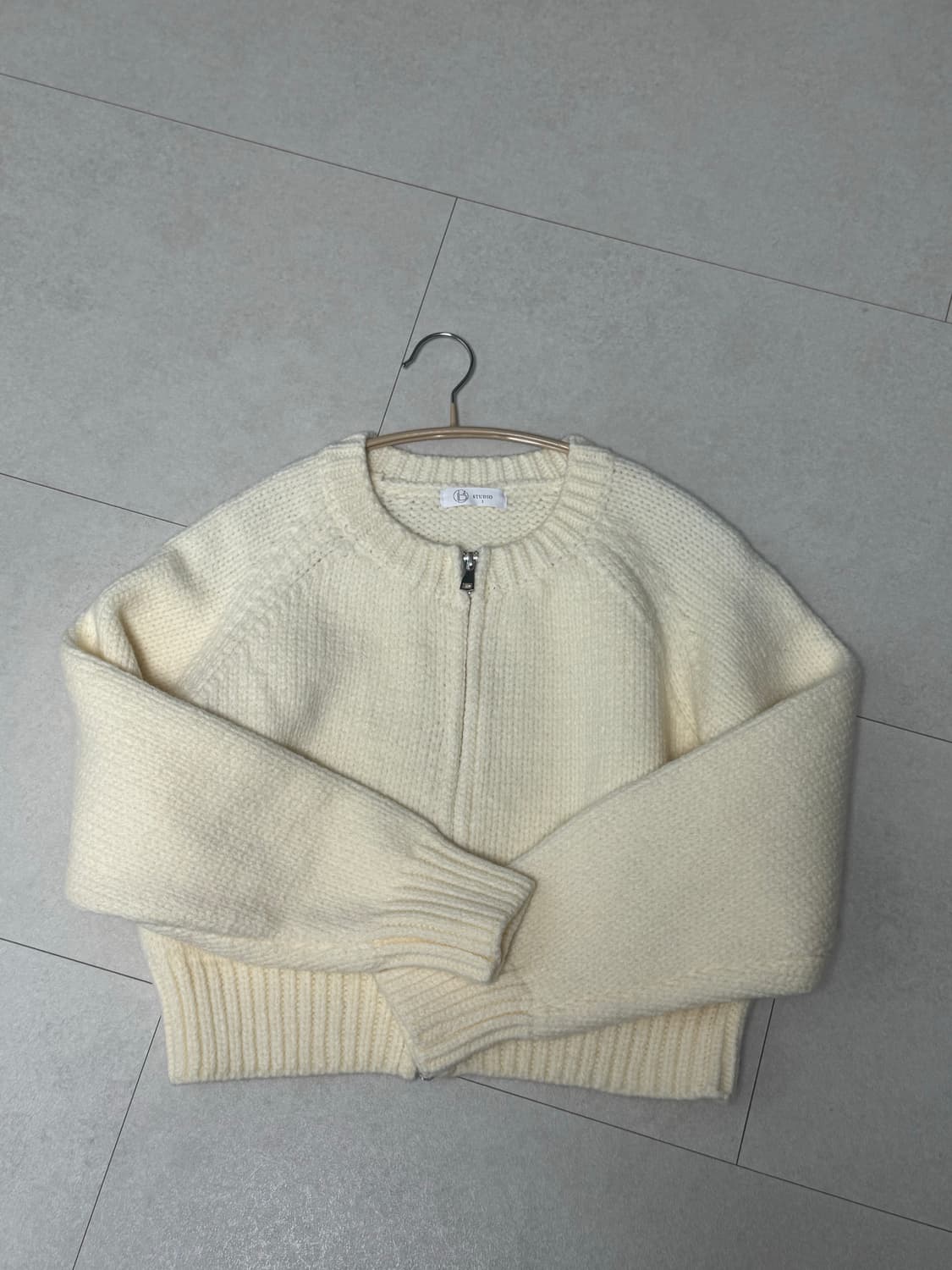 니트 집업 가디건 상품이미지1