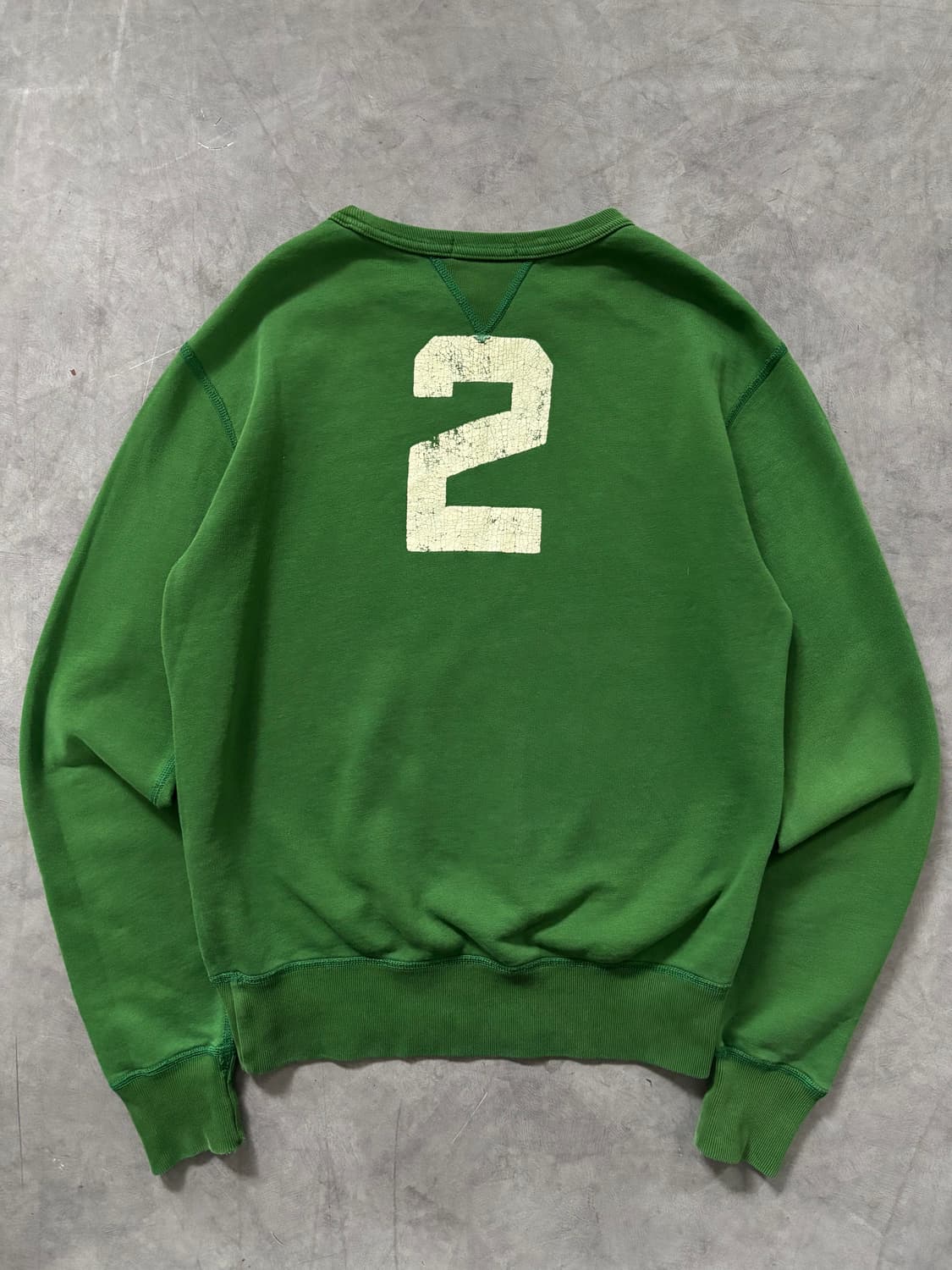 Polo 폴로 랄프로렌 신형라벨 그린 엠브로이드 맨투맨 상품이미지5