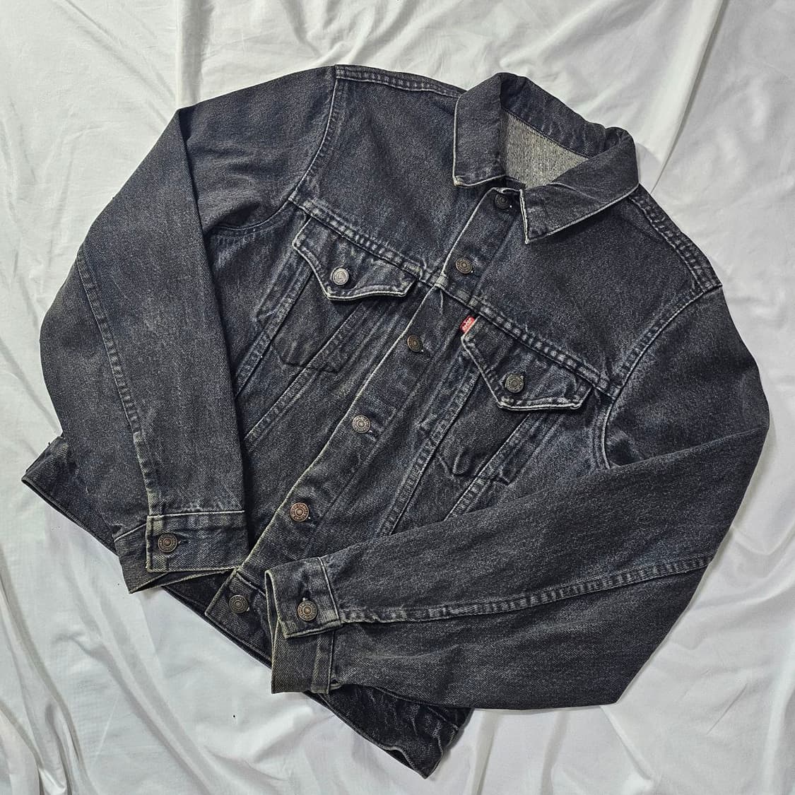 Levi’s 리바이스 흑청 데님 자켓 L023  상품이미지1