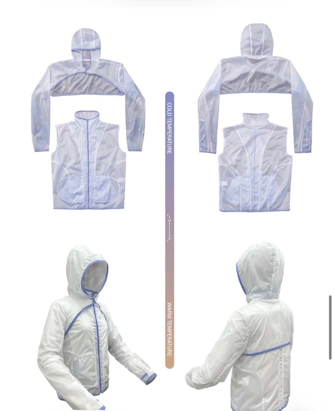 OJOS X ATMOS COLLAB 바람막이 (단종) 상품이미지2