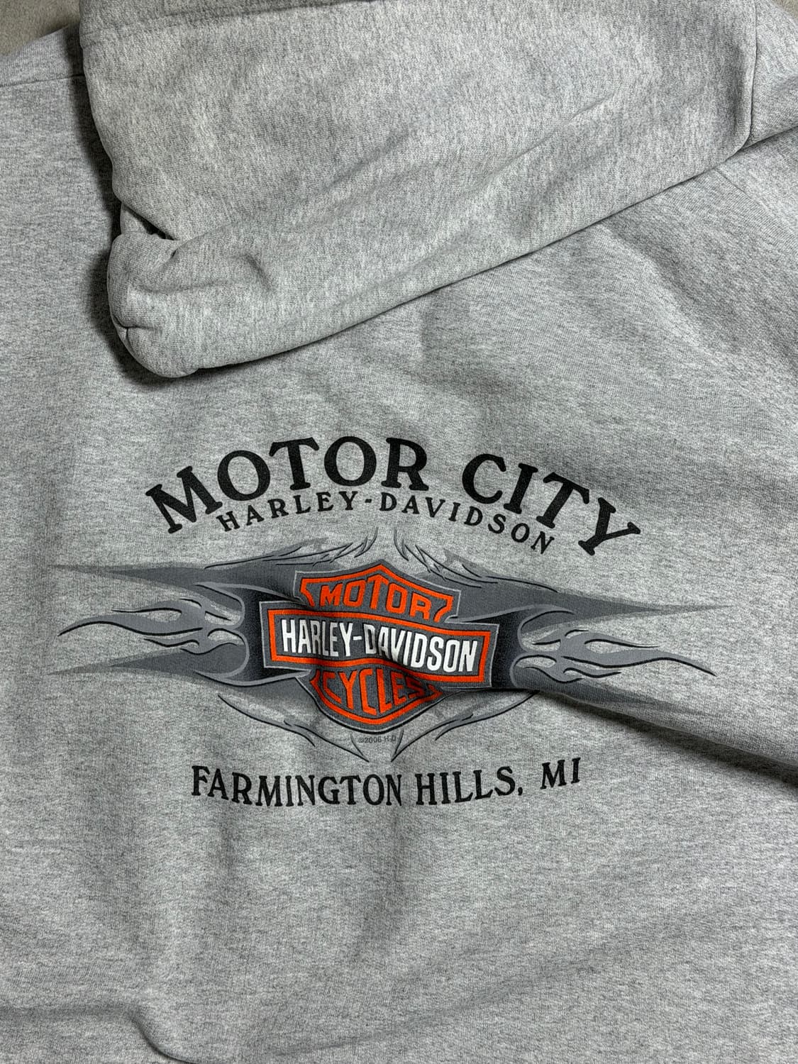 할리데이비슨 후드집업 2XL 상품이미지3