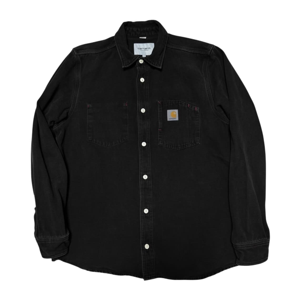 칼하트 블랙 워싱 오버 셔츠 상품이미지3