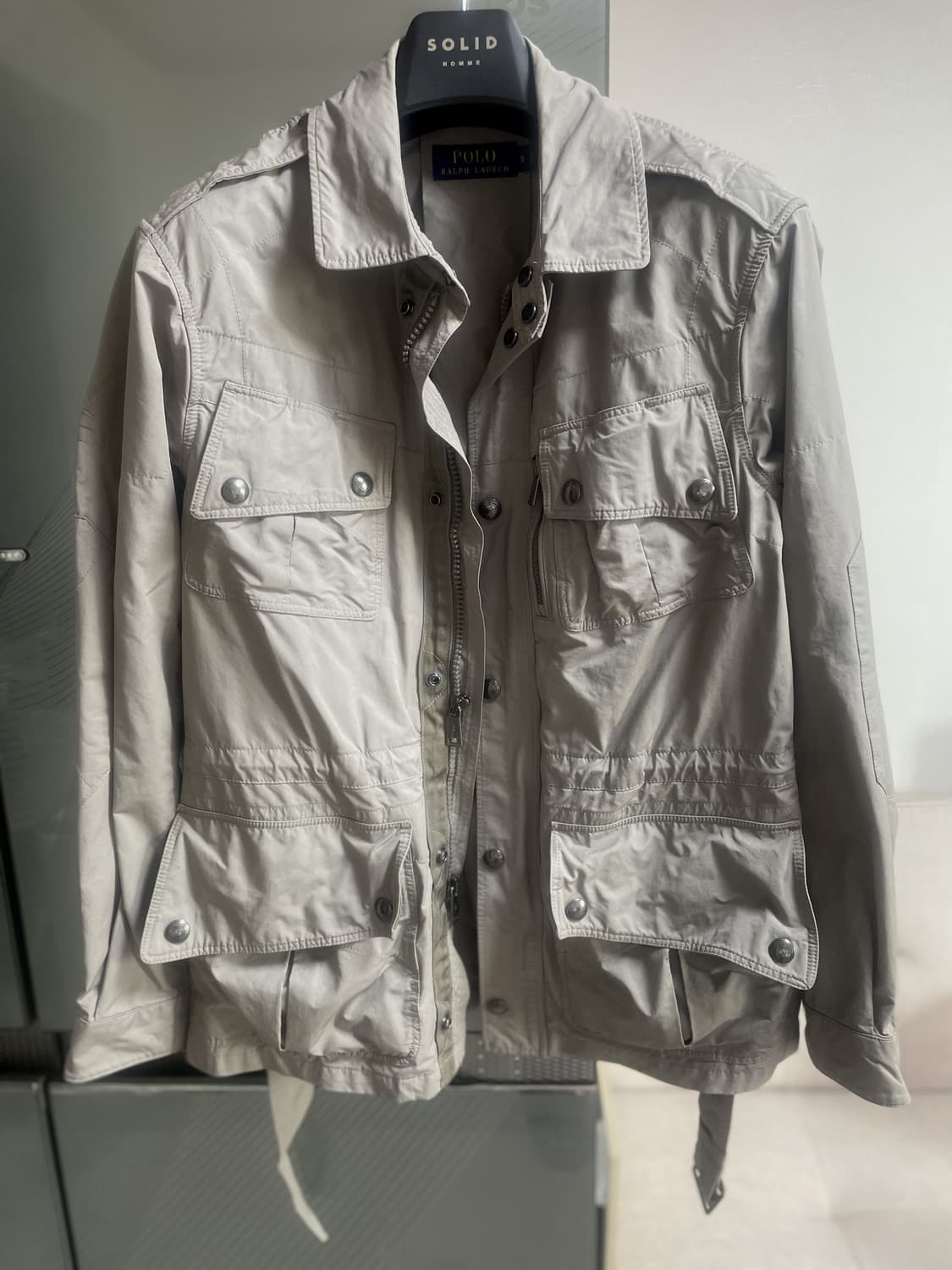 폴로 랄프로렌 남성 벨트드 자켓 상품이미지2