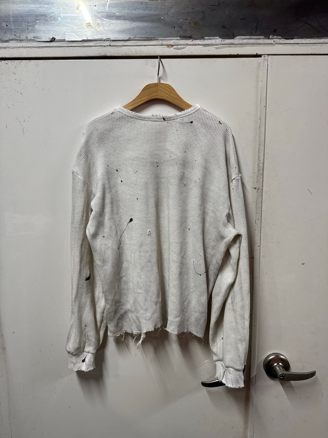 빈티지 와플 긴팔 상품이미지5