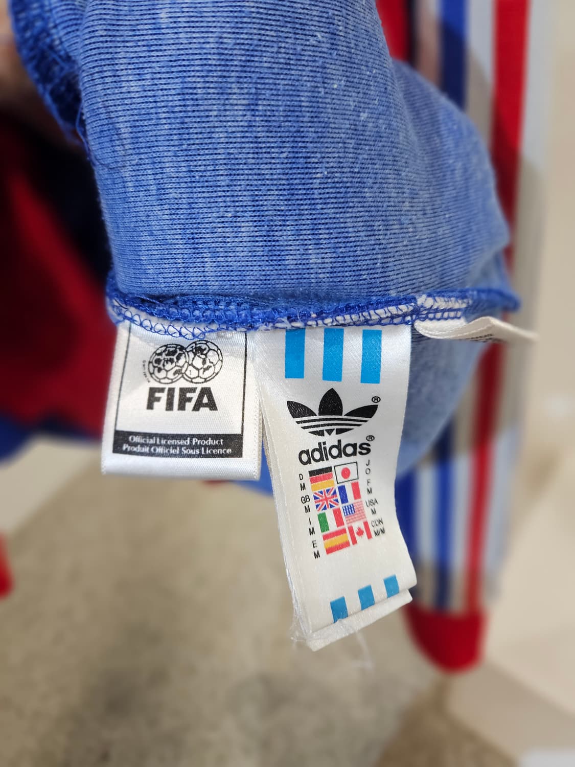 아디다스 FFF 프랑스 트랙탑 져지 상품이미지8