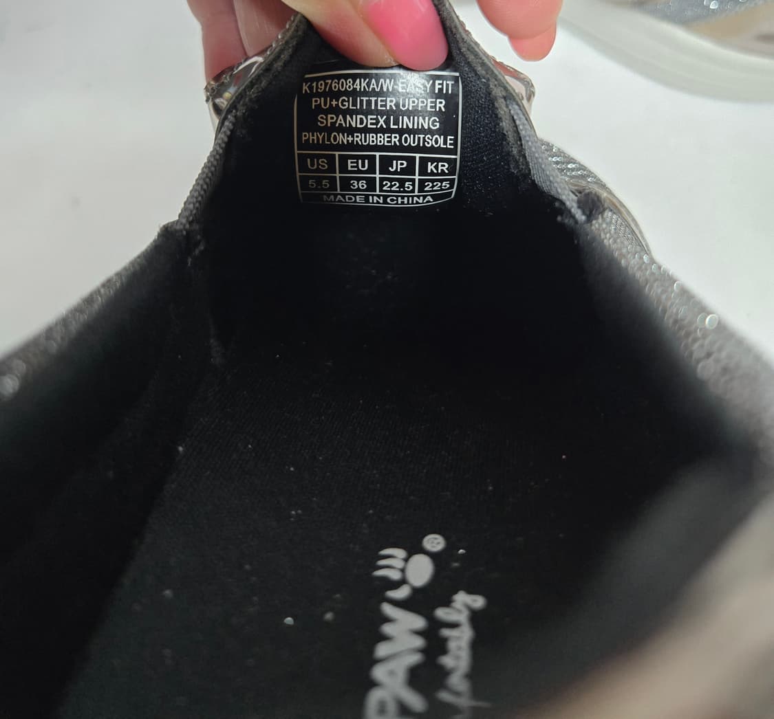 Bearpaw 베어파우 글리터 키높이 슬립온 225mm.거의새제품  상품이미지6